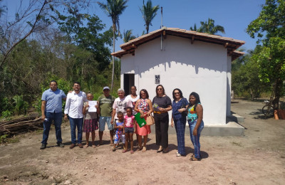 ADH entrega casas na comunidade Lagoa de Dentro em Teresina