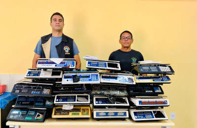 Imepi realiza apreensão de balanças de pesagem no interior do Piauí