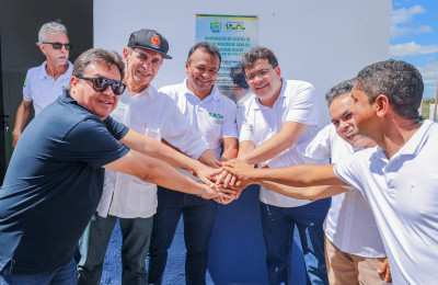 Governador implanta programa Água Doce e anuncia obras em Campo Alegre do Fidalgo