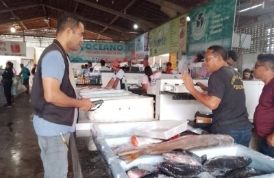 Imepi realiza Operação Páscoa para fiscalização de produtos no Mercado do Peixe
