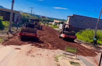 DER recupera rodovia que liga Valença a Lagoa do Sítio