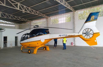 Governador entrega helicóptero e mais 180 viaturas para as Polícias Civil e Militar