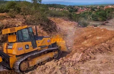 DER-PI inicia construção de nova rodovia entre Domingos Mourão e a divisa com o Ceará
