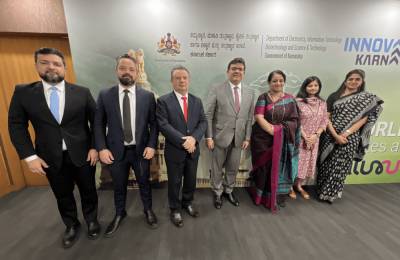Na Índia, governador discute parceria com 4° maior centro de inovação do mundo
