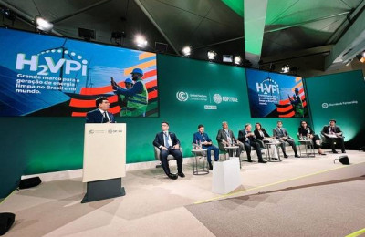 Governador apresenta projeto de hidrogênio verde do Piauí na COP 28 em Dubai