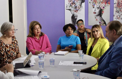 Reunião com secretária nacional discute orçamento para a Casa da Mulher Brasileira
