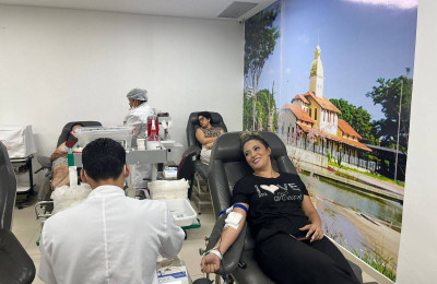 Voluntários da ADH se unem em ação para doação de sangue