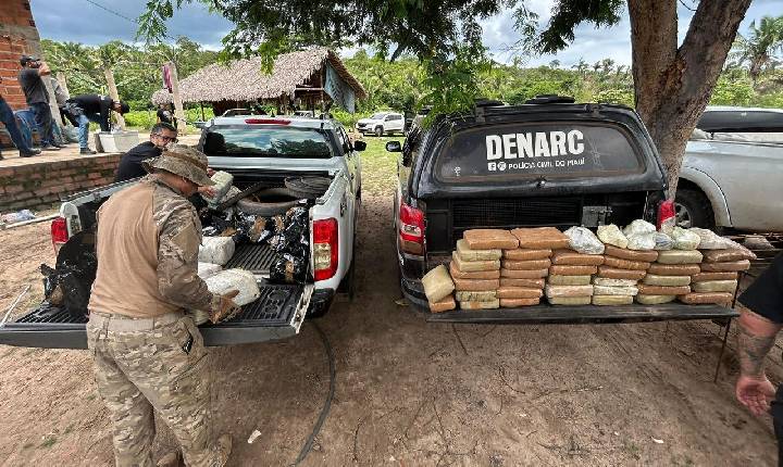 Ações de combate ao tráfico já apreendeu mais de 730 kg de drogas em 2026