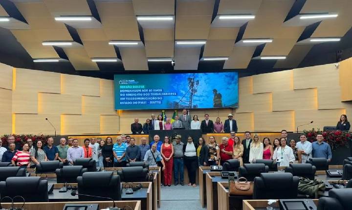 Alepi homenageia trabalhadores das telecomunicações em sessão solene