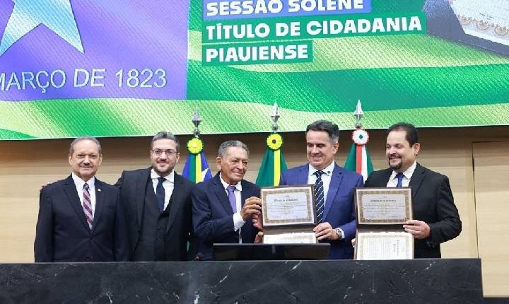 Assembleia Legislativa concede cidadania piauiense a Gil Paraibano