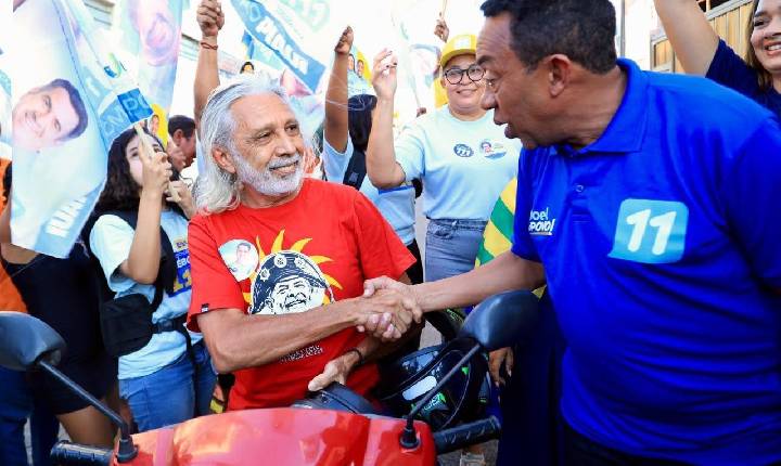 Caminhada de Joel e Ciro no Mocambinho mostra a força da campanha nas ruas