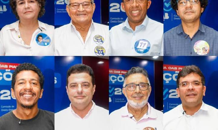 Candidatos ao Governo do Piauí são sabatinados pela OAB