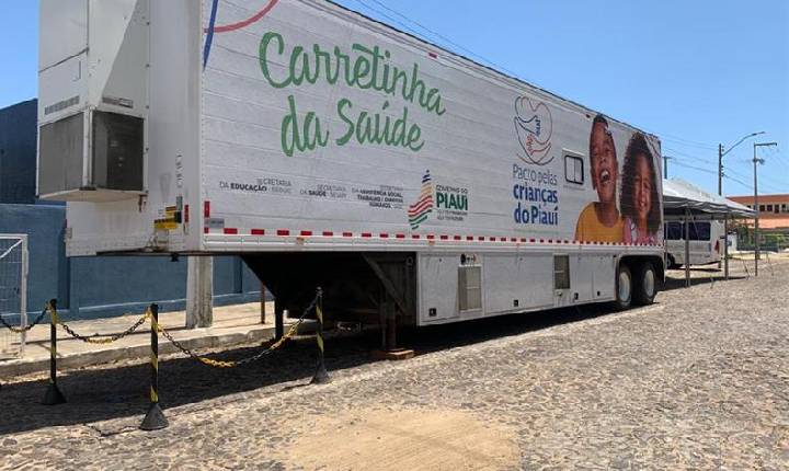 Carretinha da Saúde atenderá crianças em fila de espera em Teresina
