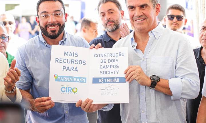 Ciro Nogueira inaugura centro de saúde e anuncia novos benefícios em Parnaíba