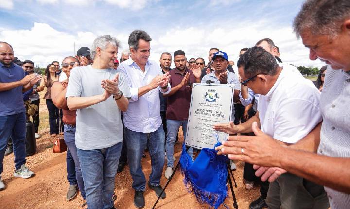 Ciro Nogueira inaugura obras e anuncia investimento no Sul do Piauí