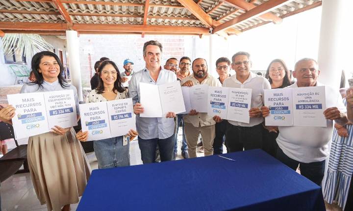 Ciro Nogueira leva obras e investimentos a cidades durante maratona de visitas