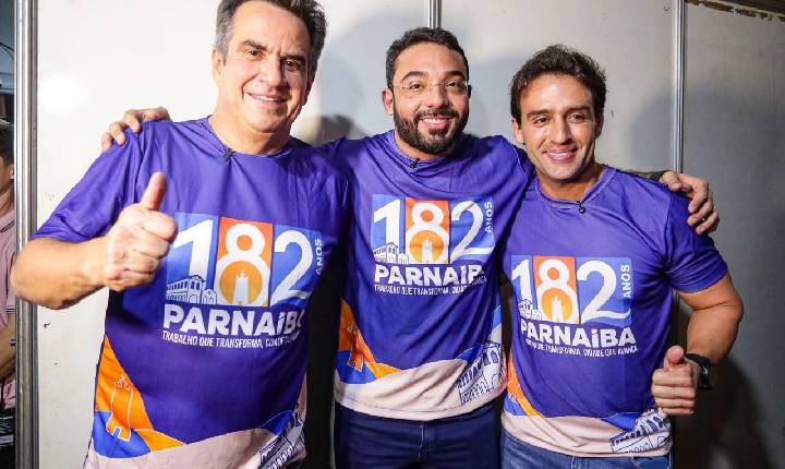 Ciro Nogueira participa de solenidade pelos 182 anos de Parnaíba