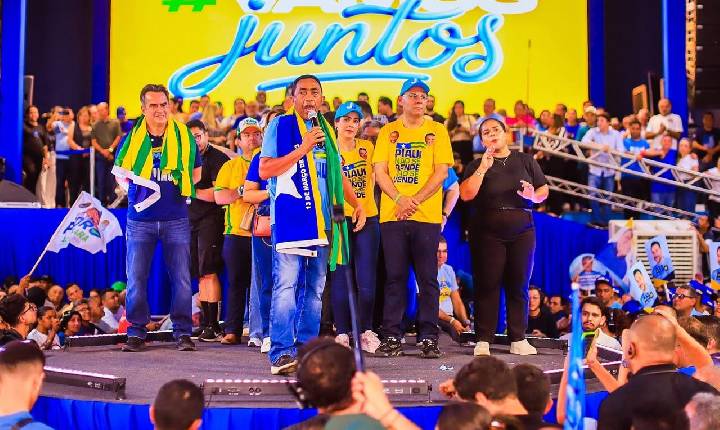 Convenção da federação União Progressista recebe mais de 20 mil pessoas no Clube dos 100
