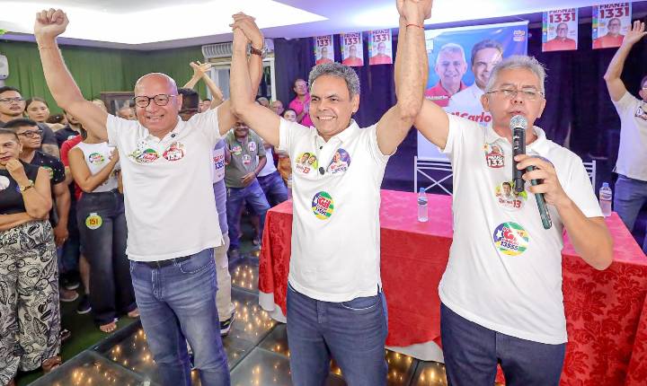 Dr. Gil Carlos, Franzé Silva e Paulo Martins reúnem eleitores em Campo Maior