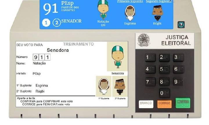 Eleitor terá de votar em dois candidatos ao Senado nas eleições deste ano