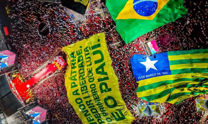 Soberania: em noite histórica em Teresina, Lula eleva o tom contra “traidores da pátria”