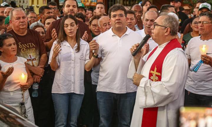 Em Santa Cruz dos Milagres, Rafael destaca importância do turismo religioso para geração de renda