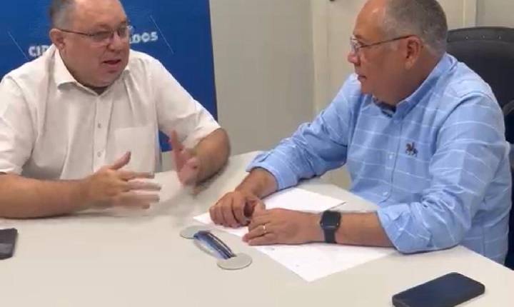 Florentino Neto acompanha processo de liberação dos recursos para obra do Piscinão de Parnaíba