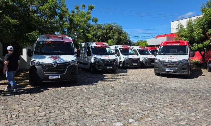 FMS incorpora mais 50 veículos à frota de saúde nesta terça-feira