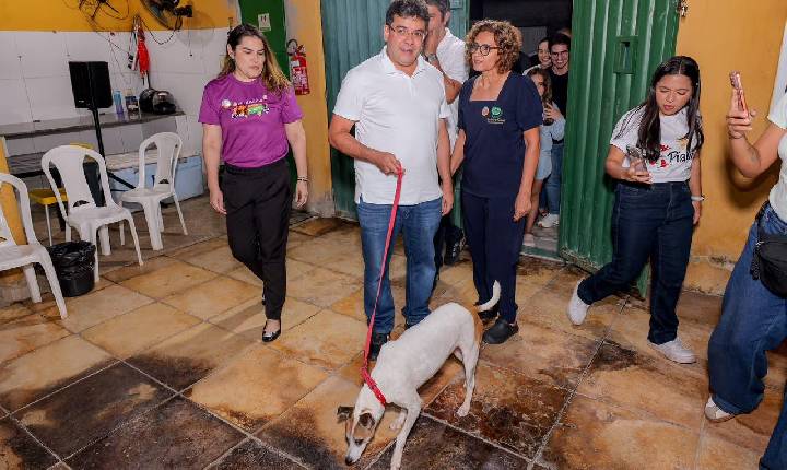 Governador visita sede da Apipa e anuncia ampliação de políticas de proteção animal no Piauí
