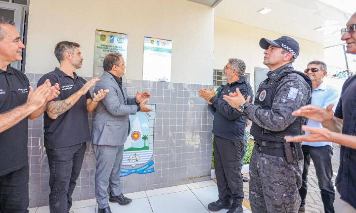 Governo do Estado inaugura Unidade Integrada de Segurança Pública em Inhuma