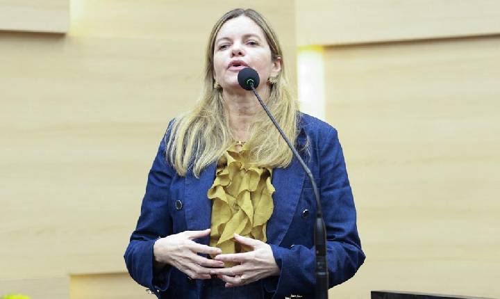 Gracinha Mão Santa faz duras críticas ao senador Ciro na tribuna da Alepi