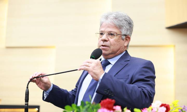 Gustavo Neiva discursa na Alepi em apoio ao senador Ciro Nogueira