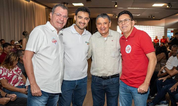 Joaquim do Arroz apresenta pré-candidatura de Vinícius Dias para lideranças em Teresina