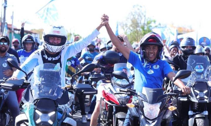 Joel e Jeová comandam a Motociata do 11 pelas ruas e avenidas de Teresina