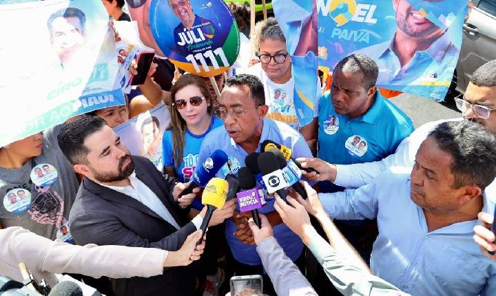 Joel faz caminhada pelo Dirceu e apresenta propostas para segurança pública
