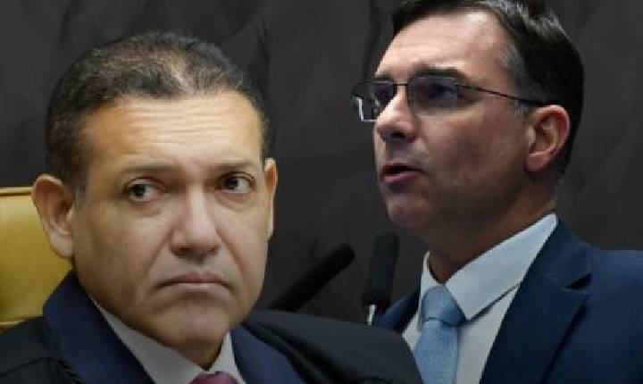 Kassio Nunes Marques extingue ação por propaganda eleitoral antecipada de Flávio Bolsonaro