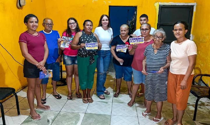 Lucy Soares entra na pré-campanha do advogado Breno Macedo