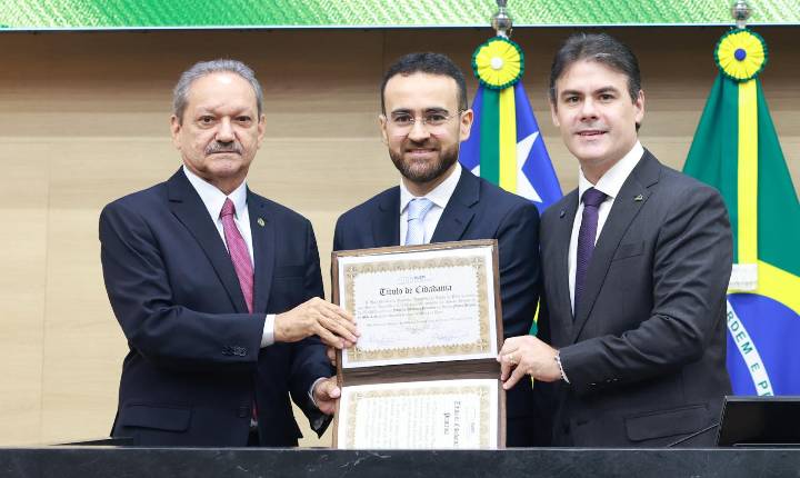 Marco Antônio de Melo Leão ganha cidadania no Piauí em sessão prestigiada