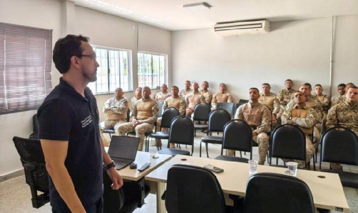 Ministério Público iniciou nesta terça-feira (4) o Projeto Prosa com a PM