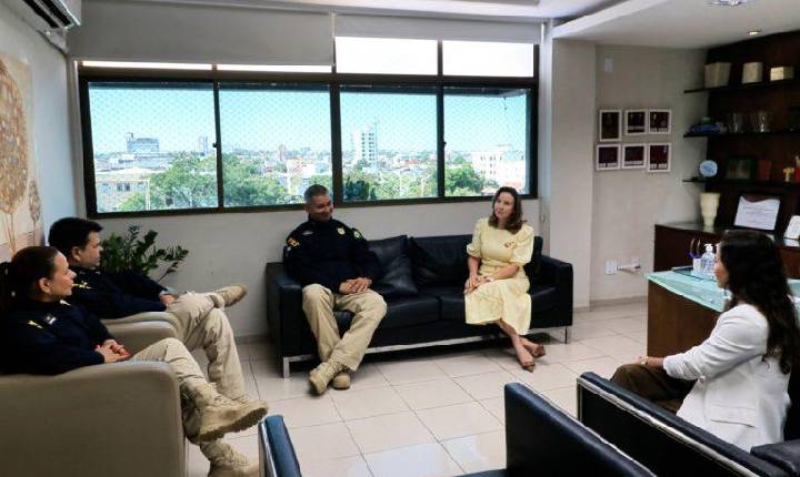 Novo superintendente da PRF no Piauí visita ao Ministério Público do Estado