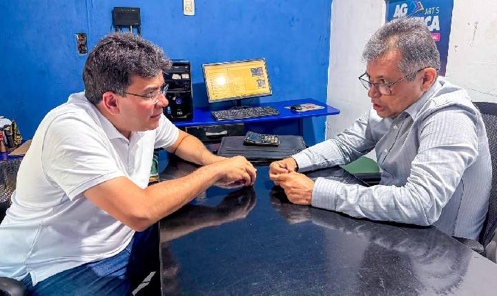 ”O crédito da Badespi foi a salvação do meu negócio”, relata empreendedor a Rafael Fonteles