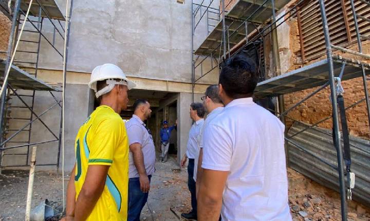 Obras de revitalização do Mercado Central de Teresina avançam