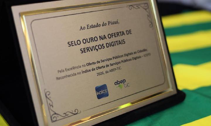Piauí conquista Selo Ouro e mantém liderança nacional em serviços públicos digitais