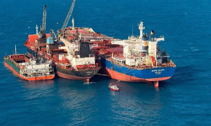 Porto Piauí inicia operação de transbordo offshore para exportar minério de ferro à China
