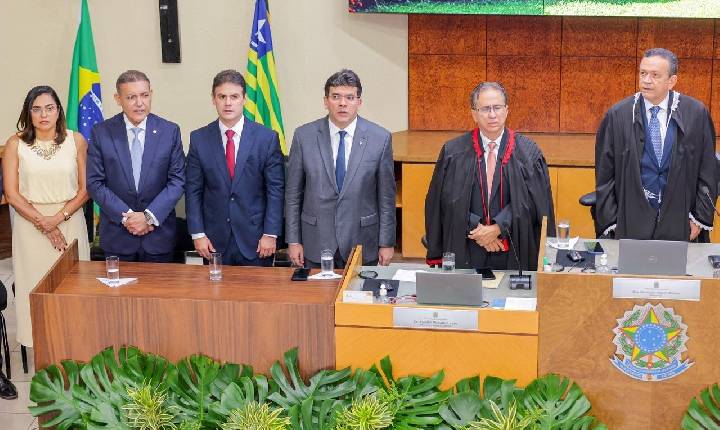 Presidente da Alepi participa de posse de novos dirigentes do TRE-PI