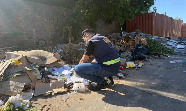 Programa Lixo Zero intensifica fiscalização em pontos de descarte irregular de resíduos em Teresina