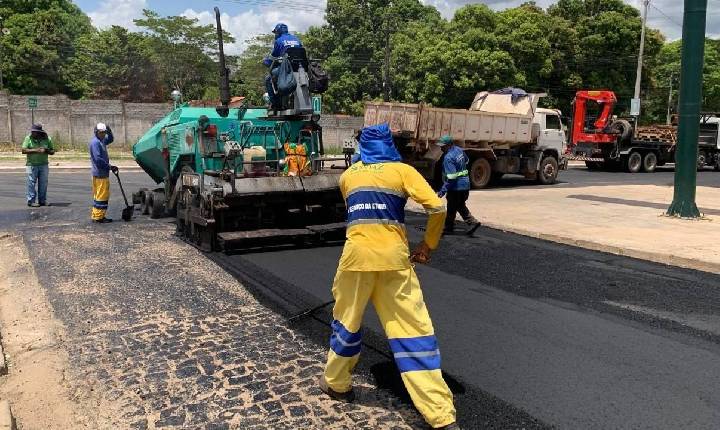 Programa Municipal de Asfaltamento vai contemplar 12 avenidas e 107 ruas de Teresina