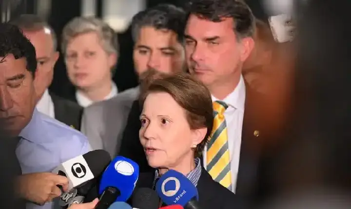 Progressistas barra candidatura da senadora Tereza Cristina a vice de Flávio
