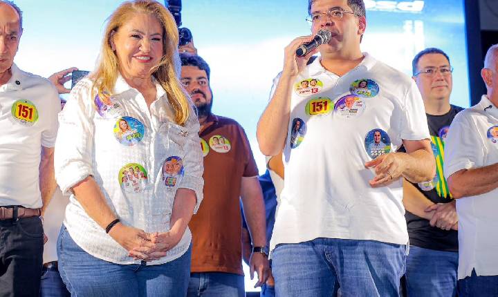 Rafael defende maior participação das mulheres na política ao lado de Simone Pereira