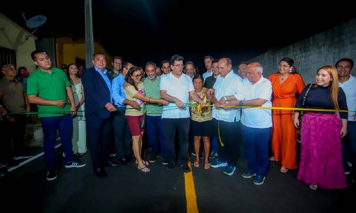 Rafael Fonteles entrega obras em São Luís do Piauí e Santo Antônio de Lisboa